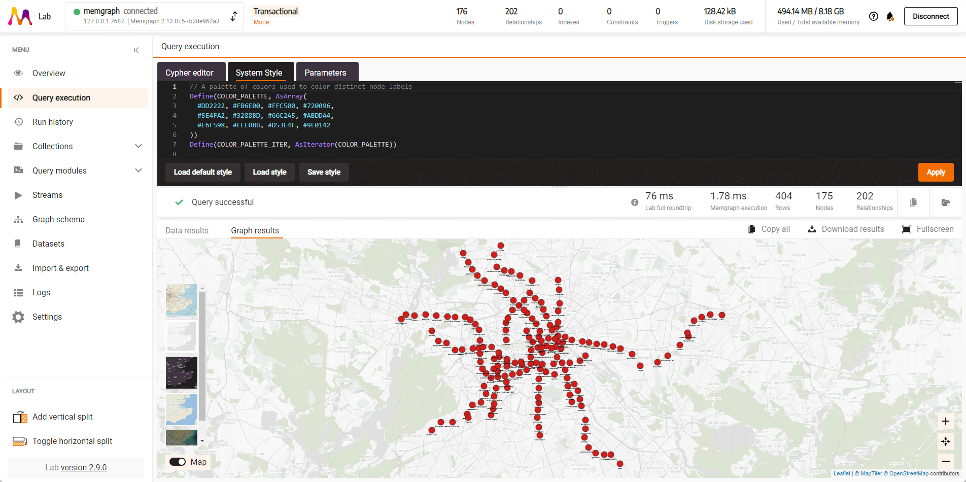 Berlin subway all nodes
